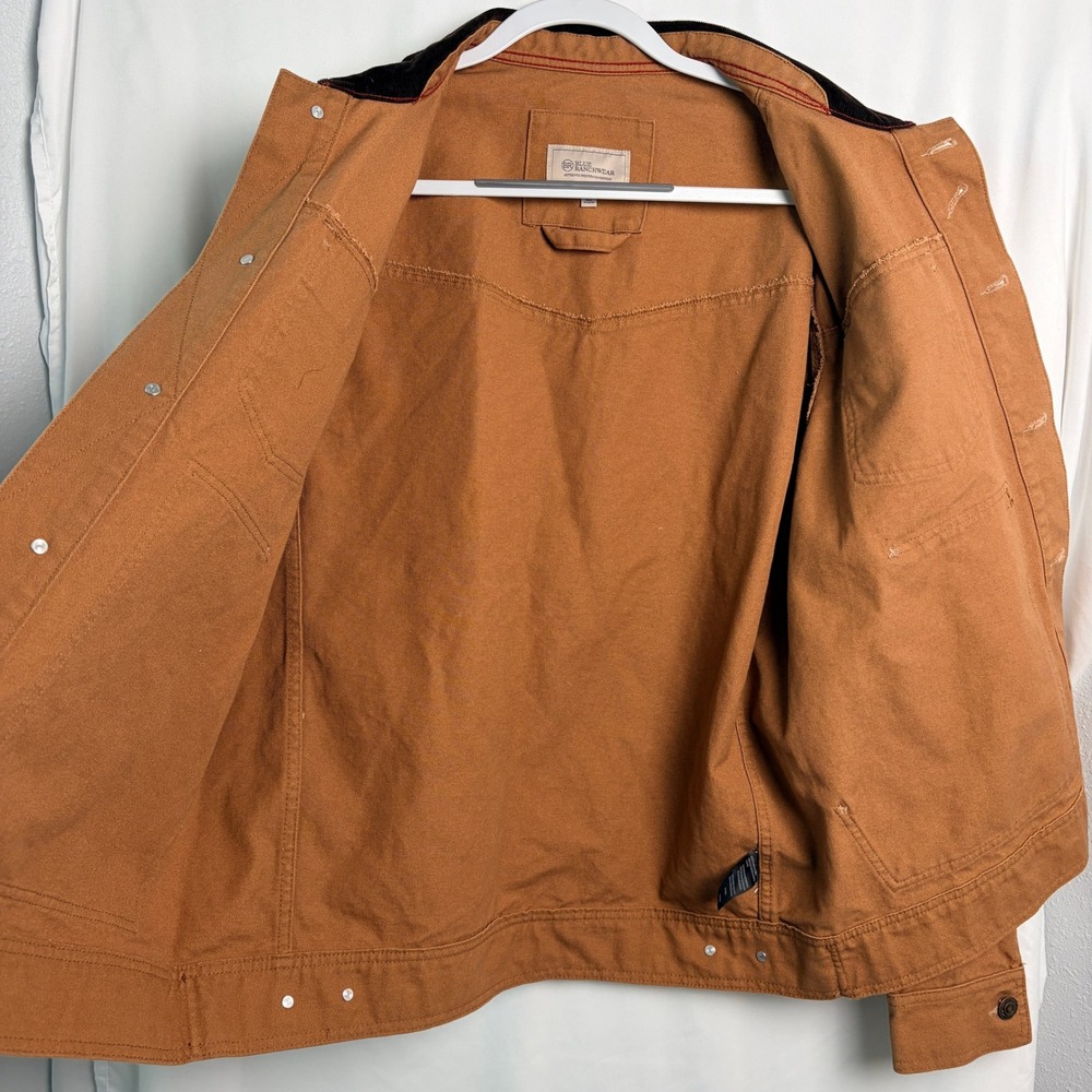 Blue Ranchwear Canvas Jacket Large‎ Rust New With Tags - Picture 8 of 10